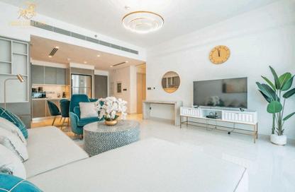 Apartment - 2 Bedrooms - 2 Bathrooms for sale in Sunrise Bay Tower 1 - Sunrise Bay - EMAAR Beachfront - Dubai Harbour - Dubai