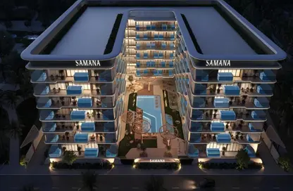 Apartment - Studio - 1 Bathroom for sale in Samana Imperial Garden - Arjan - Dubai