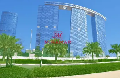 شقة - 2 غرف نوم - 3 حمامات للايجار في برج البوابة 1 - شمس أبوظبي - جزيرة الريم - أبوظبي