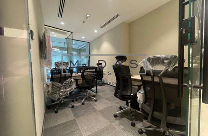 Business Centre - Studio - 4 Bathrooms for rent in The Regal Tower - Business Bay - Dubai
