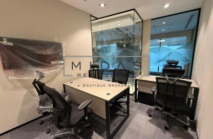 Business Centre - Studio - 4 Bathrooms for rent in The Regal Tower - Business Bay - Dubai