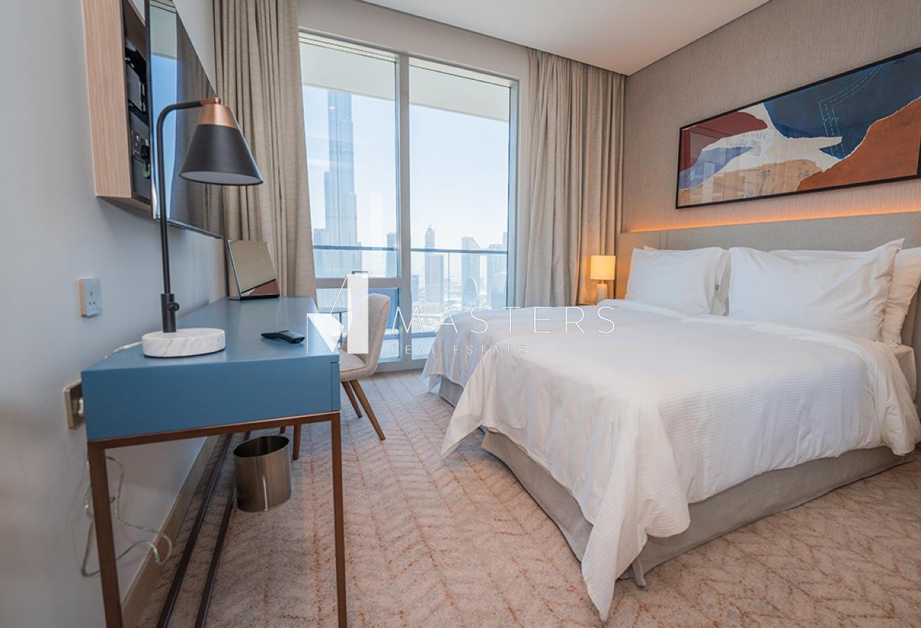 High Floor | Furnished | Burj Khalifa View photo 16