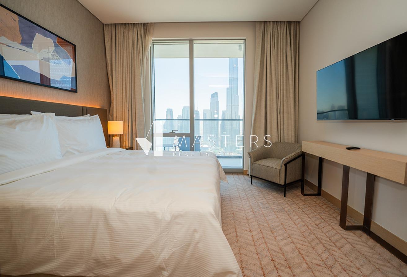 High Floor | Furnished | Burj Khalifa View photo 23