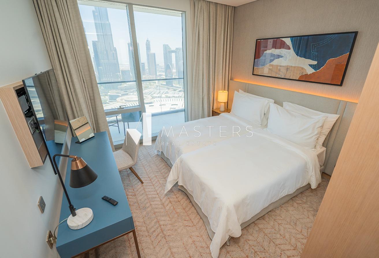 High Floor | Furnished | Burj Khalifa View photo 18