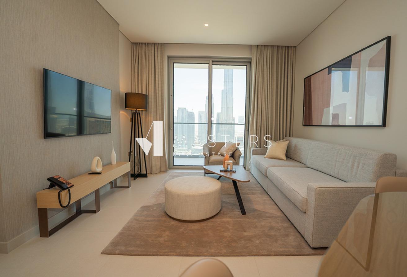 High Floor | Furnished | Burj Khalifa View photo 12