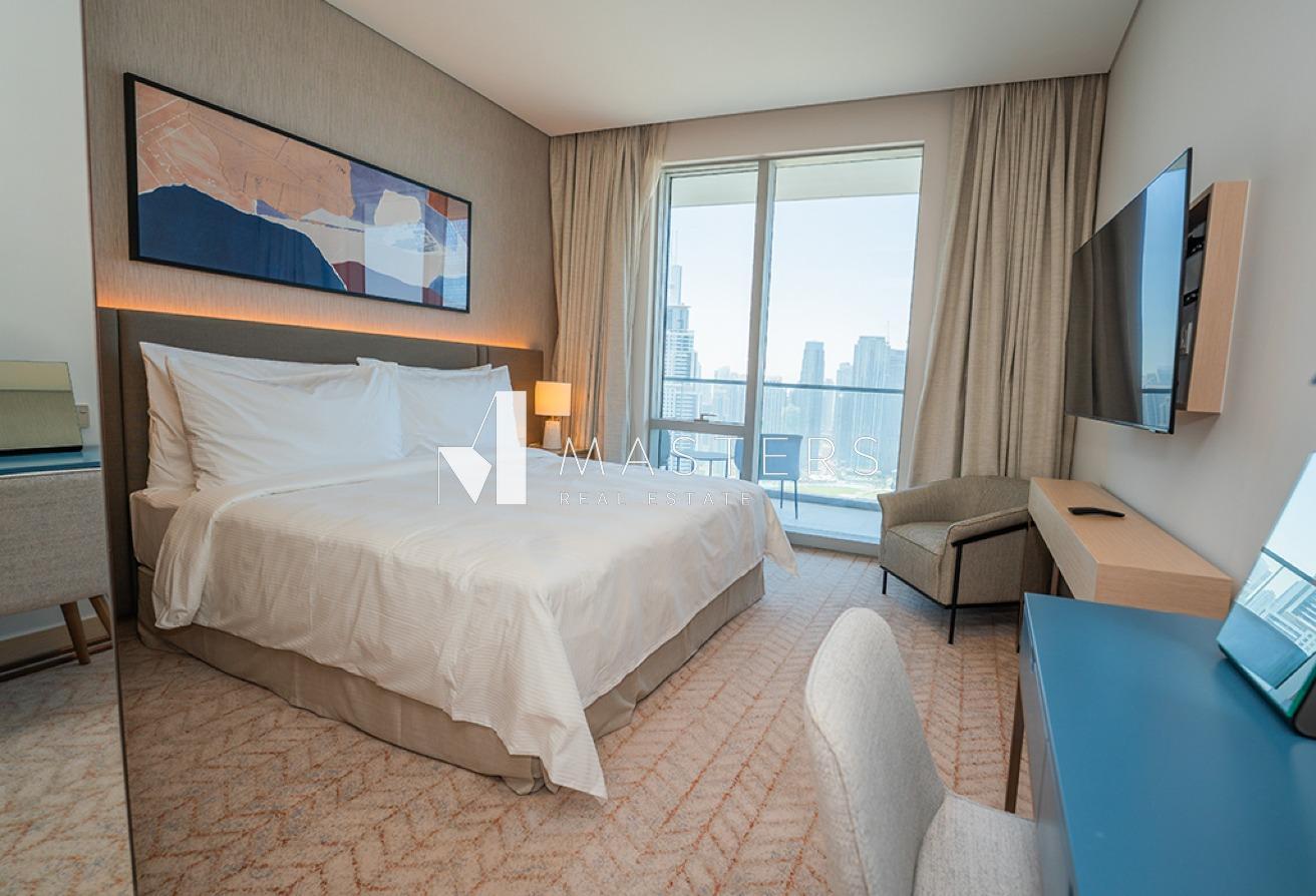 High Floor | Furnished | Burj Khalifa View photo 22