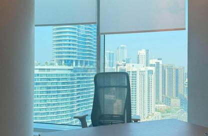 Business Centre - Studio - 1 Bathroom for rent in The Prime Tower - Business Bay - Dubai
