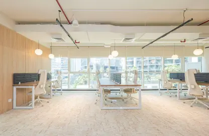 Office Space - Studio - 2 Bathrooms for rent in The Binary Tower - Business Bay - Dubai
