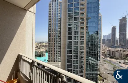 شقة - غرفة نوم - 2 حمامات للايجار في بوليفارد سنترال 1 - أبراج بوليفارد سنترال - وسط مدينة دبي - دبي