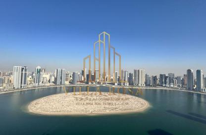 Apartment - 3 Bedrooms - 5 Bathrooms for rent in Sharjah Terraces - Al Khan Lagoon - Al Khan - Sharjah