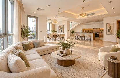 Apartment - 5 - 6 for sale in Bay Central Tower West - Bay Central - Dubai Marina - Dubai