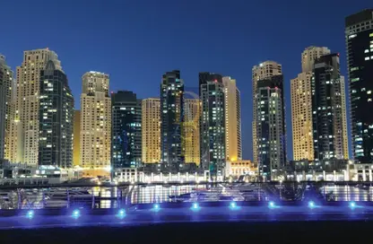 شقة - غرفة نوم - 2 حمامات للايجار في J برج - الأبراج الإدارية - الخليج التجاري - دبي