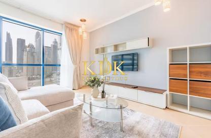 Apartment - 1 Bedroom - 2 Bathrooms for rent in Jumeirah Bay X1 - Jumeirah Bay Towers - JLT Cluster X - Jumeirah Lake Towers - Dubai
