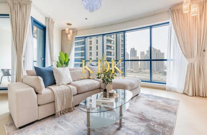 Apartment - 1 Bedroom - 2 Bathrooms for rent in Jumeirah Bay X1 - Jumeirah Bay Towers - JLT Cluster X - Jumeirah Lake Towers - Dubai