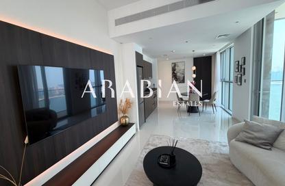 Apartment - 1 Bedroom - 1 Bathroom for rent in Beach Isle Tower 1 - Beach Isle - Emaar Beachfront - Dubai Harbour - Dubai