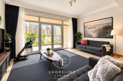 Apartment - 1 - 2 for rent in Al Sarrood - Shoreline Apartments - Palm Jumeirah - Dubai
