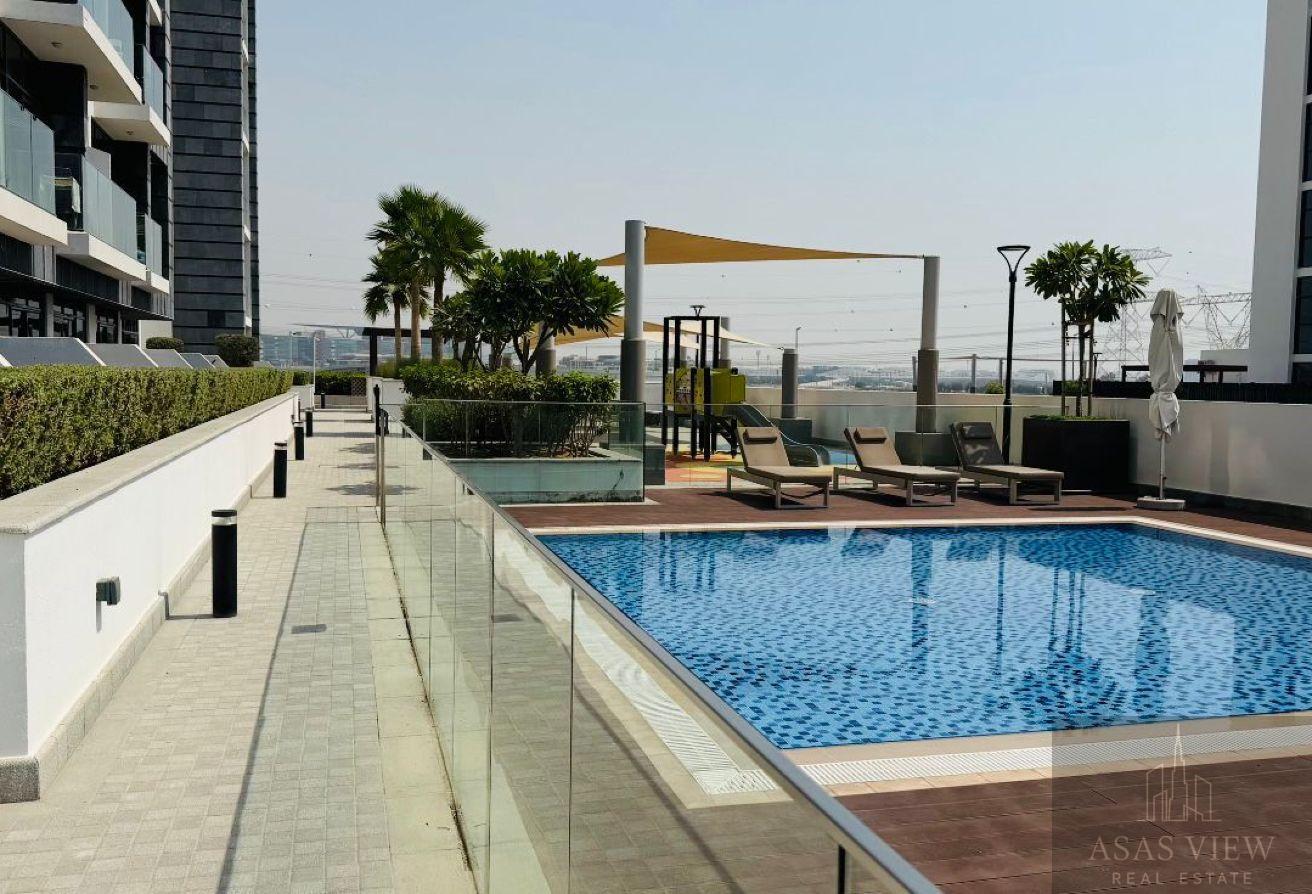Studio Apartment in Meydan with Shared Pool photo 22