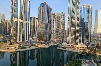 شقة - 1 - 1 للايجار في ليك سايد ريزيدنس - (JLT) مجمع A - أبراج بحيرات الجميرا - دبي