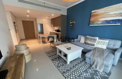شقة - غرفة نوم - 1 حمام للايجار في برج Beach Vista 2 - بيتش فيستا - إعمار بيتشفرونت - دبي هاربور - دبي