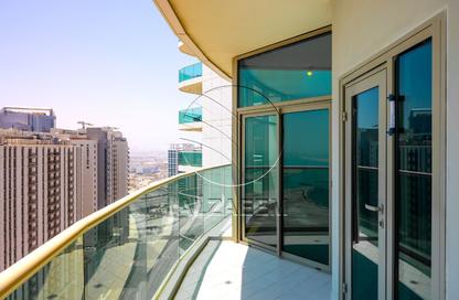 Apartment - 1 Bedroom - 2 Bathrooms for rent in Beach Towers - Shams Abu Dhabi - Al Reem Island - Abu Dhabi