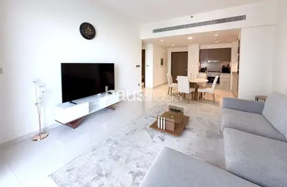 شقة - غرفة نوم - 1 حمام للايجار في جراند بلو تاور 1 - إعمار بيتشفرونت - دبي هاربور - دبي