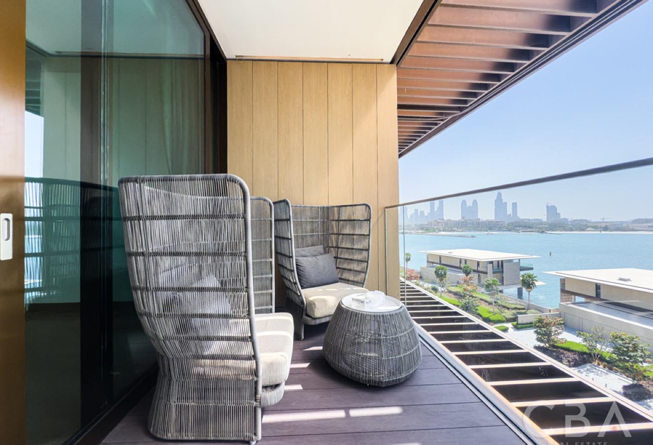 Most Elegant 1BR | Bulgari | Vacant | Sea View photo 3
