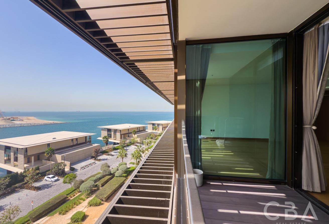 Most Elegant 1BR | Bulgari | Vacant | Sea View photo 13