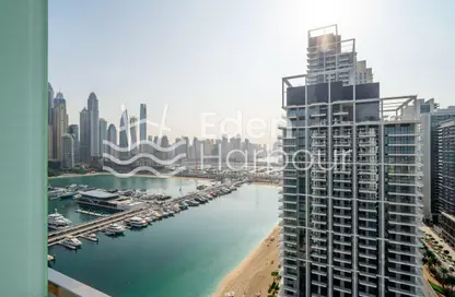 Apartment - 1 Bedroom - 1 Bathroom for sale in Palace Beach Residence Tower 1 - Palace Beach Residence - EMAAR Beachfront - Dubai Harbour - Dubai