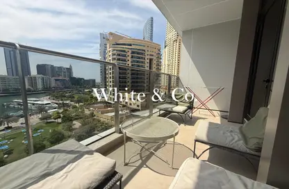 Apartment - 1 Bedroom - 1 Bathroom for rent in Sparkle Tower 1 - Sparkle Towers - Dubai Marina - Dubai