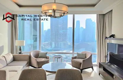 شقة - غرفة نوم - 2 حمامات للايجار في العنوان رزيدنس فاونتن فيوز 1 - العنوان رزيدنس فاونتن فيوز - وسط مدينة دبي - دبي