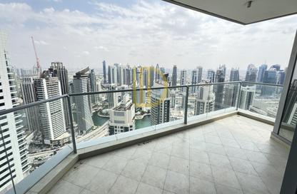Apartment - 3 Bedrooms - 4 Bathrooms for rent in Trident Grand Residence - Dubai Marina - Dubai