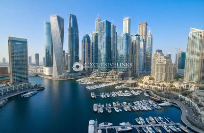 Apartment - 3 - 4 for rent in Marinascape Avant - Trident Marinascape - Dubai Marina - Dubai