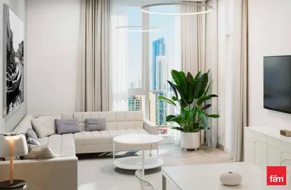 شقة - 1 حمام للايجار في برج سينشري - الخليج التجاري - دبي