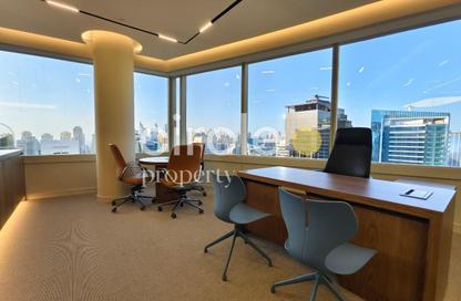 Office Space - Studio - 4 Bathrooms for rent in Gold Tower (Au Tower) - JLT Cluster I - Jumeirah Lake Towers - Dubai