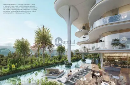 شقة - 2 غرف نوم - 3 حمامات للبيع في Beach Walk Residences 2 - بيتش ووك ريزيدنسز - جزر دبي - دبي