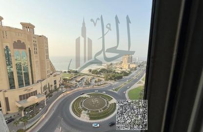 Apartment - 1 - 2 for rent in Ajman Corniche Residences - Ajman Corniche Road - Ajman