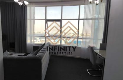 Apartment - 1 Bedroom - 2 Bathrooms for sale in Orient Tower 1 - Orient Towers - Al Bustan - Ajman