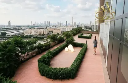 Apartment - 1 Bedroom - 2 Bathrooms for sale in Golf Terrace Residences By ASAK - Dubai Production City (IMPZ) - Dubai