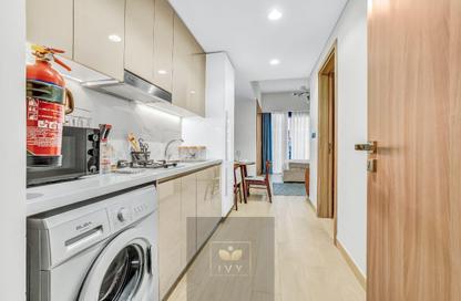Apartment - Studio - 1 Bathroom for rent in Azizi Riviera 35 - Azizi Riviera - Meydan One - Meydan - Dubai