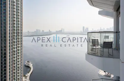 النزل و الشقق الفندقية - غرفة نوم - 2 حمامات للايجار في أدريس برج هاربور بوينت 1 - أدريس هاربور بوينت - مرسى خور دبي - دبي