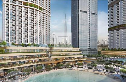 Apartment - 1 - 1 for sale in 350 Riverside Crescent - Sobha Hartland II - Bukadra - Dubai