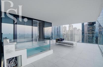 Apartment - 4 Bedrooms - 6 Bathrooms for rent in Five Luxe JBR - Jumeirah Beach Residence - Dubai