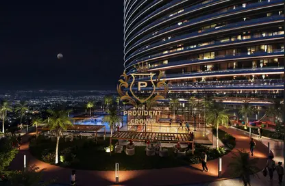 Apartment - 1 Bedroom - 2 Bathrooms for sale in Binghatti Skyflame 2 - Binghatti Skyflame - Majan - Dubai Land - Dubai