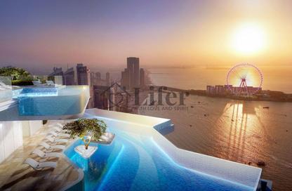 Apartment - 2 Bedrooms - 3 Bathrooms for sale in Al Habtoor Grand Resort Autograph Collection - Dubai Marina - Dubai