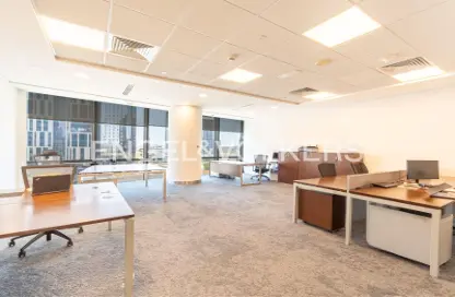 Office Space - Studio - 1 Bathroom for rent in South Tower - Emirates Financial Towers - DIFC - Dubai