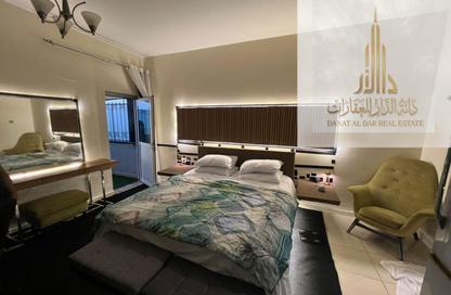 Apartment - Studio - 1 for rent in Orient Tower 1 - Orient Towers - Al Bustan - Ajman