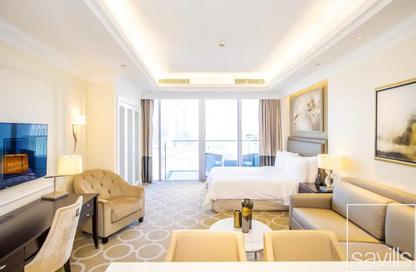 Apartment - Studio - 1 for rent in Kempinski Blvd (The address Blvd) - Downtown Dubai - Dubai