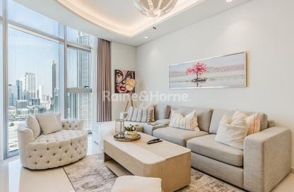 Apartment - 2 Bedrooms - 3 Bathrooms for rent in Paramount Tower Hotel  and  Residences - Business Bay - Dubai