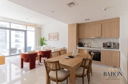 شقة - 2 غرف نوم - 2 حمامات للايجار في برج Beach Vista 2 - بيتش فيستا - إعمار بيتشفرونت - دبي هاربور - دبي