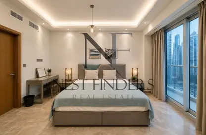Apartment - 1 Bedroom - 2 Bathrooms for rent in Orra Harbour Residences and Hotel Apartments - Dubai Marina - Dubai
